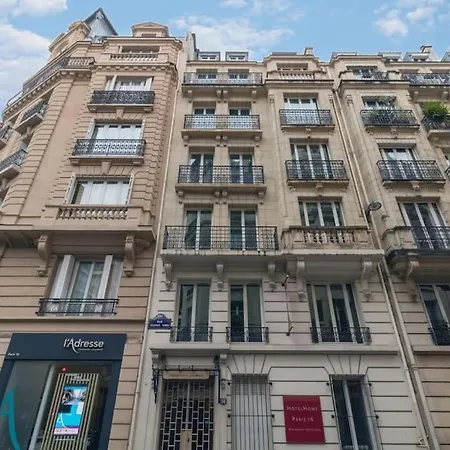 Διαμέρισμα 20#appart Hotel#1bedroom#4pers#paris 16#ac